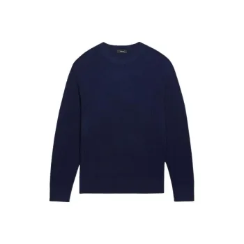 THEORY Cashmere Sweaters Men Sea Blue