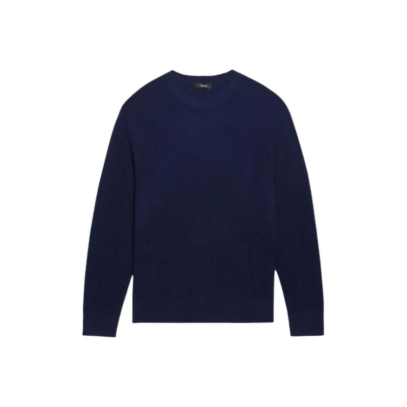 THEORY Cashmere Sweaters Men Sea Blue-0