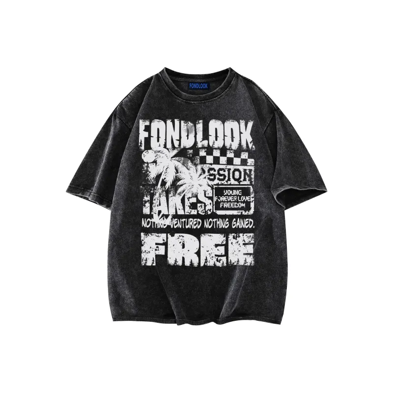 FONDLOOK T Shirts Unisex-0