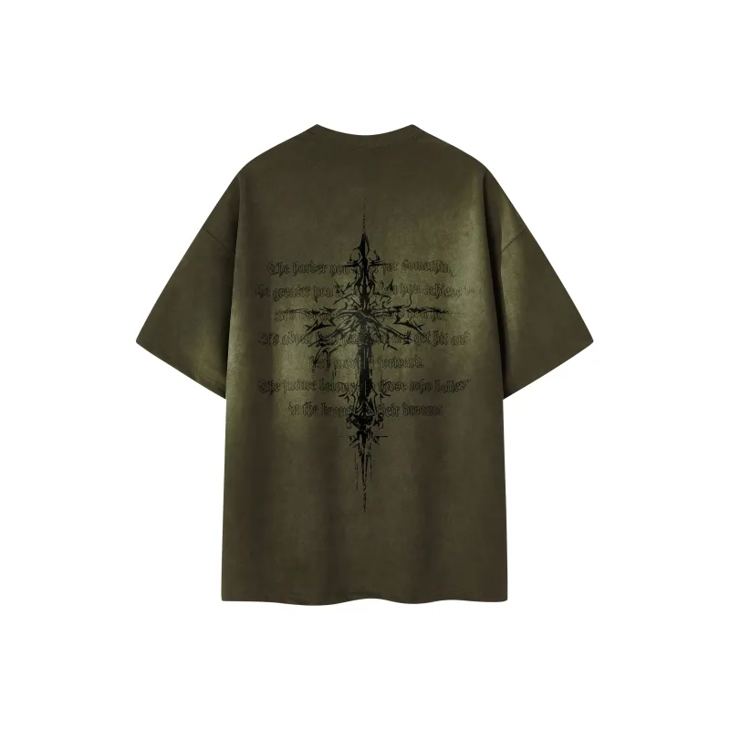 P8H9 Suede Short Sleeved T Shirts Unisex-9