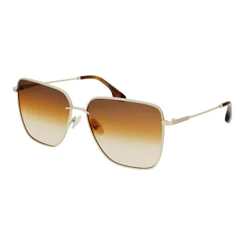 Victoria Beckham Irregular Shape Sunglasses Unisex Silver