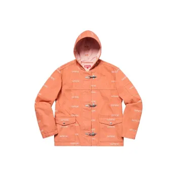 Supreme Logo Denim Turnout Jacket