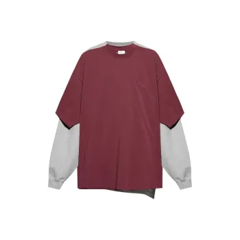 Vetements Double Layered T Shirt Sweatshirt