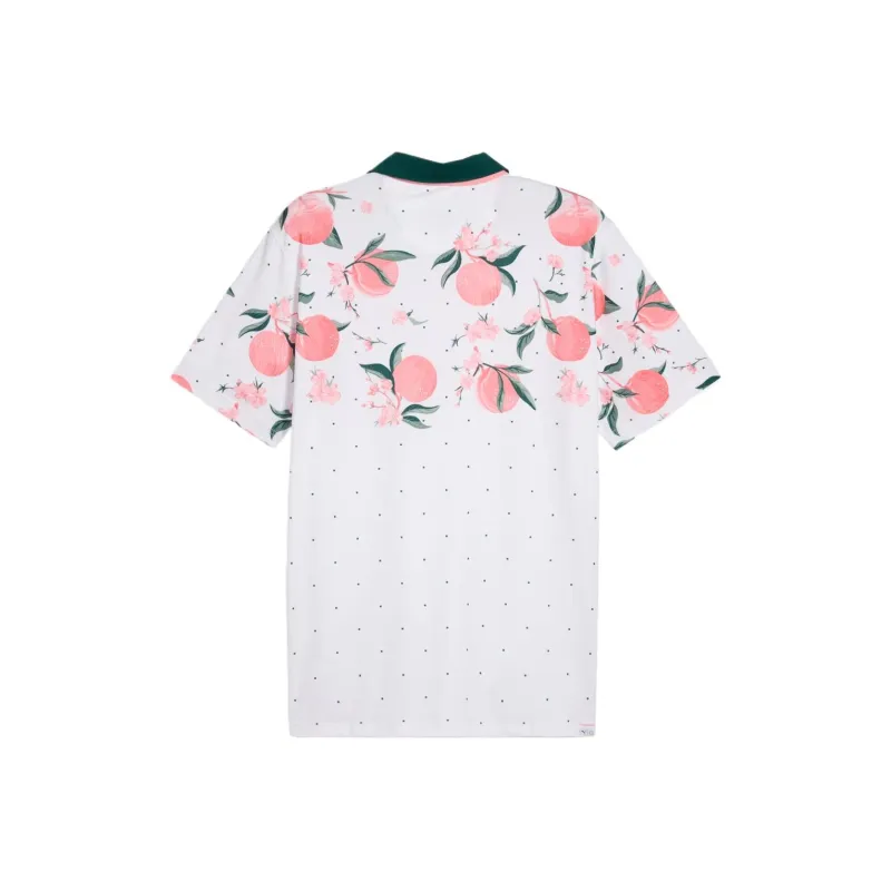 PUMA MATTR T Shirt Men's White Pink-1
