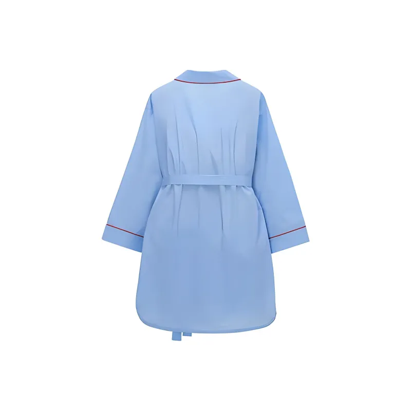 Snappy Cuddle Shirt Women's Blue-1