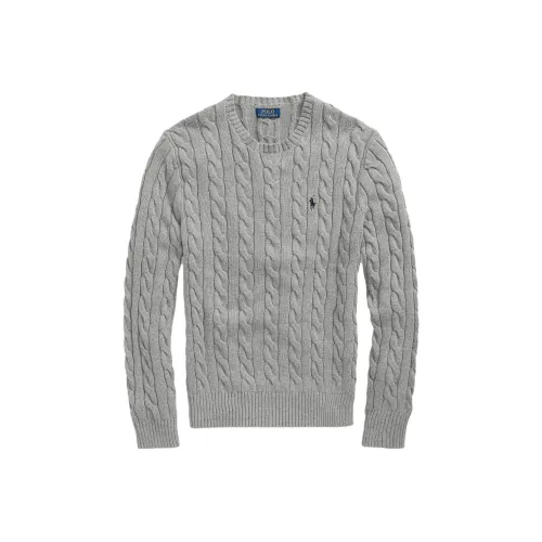 Polo Ralph Lauren Logo Embroidered Cable Knit Jumper