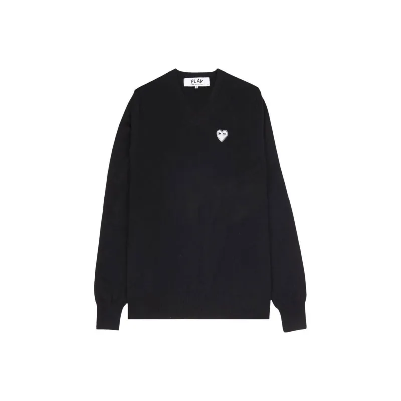 CDG Play Sweaters Men Black-0