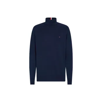 Tommy Hilfiger Logo-embroidered Turtleneck Jumper