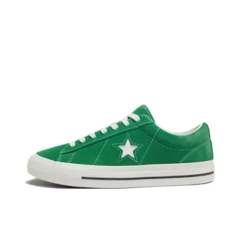 Converse ONE STAR 95 Anti Slip Wear Resistant Low Top Skateboard Shoes Unisex Green