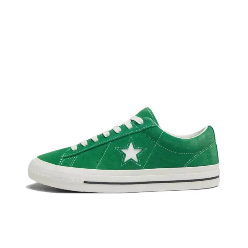 Converse ONE STAR 95 Anti Slip Wear Resistant Low Top Skateboard Shoes Unisex Green-0