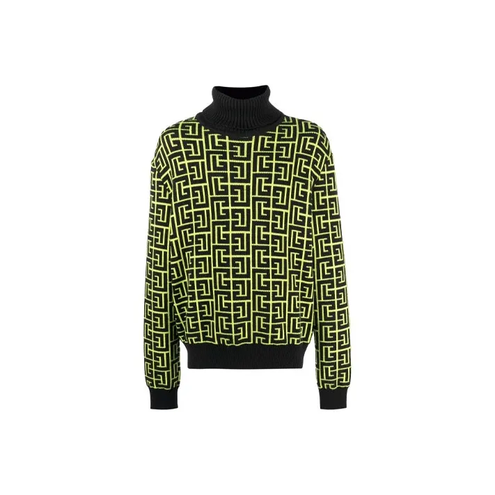 BALMAIN x Rossignol FW21 Sweater Men's Black-0