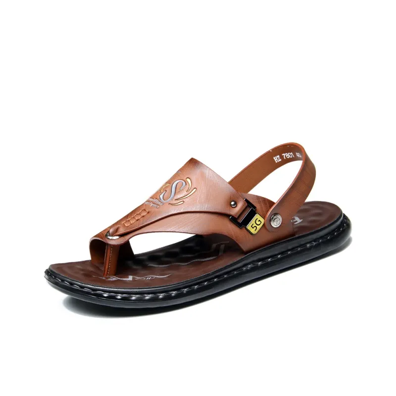 KACHILANG One Strap Sandals Men's-10