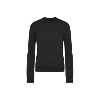 Maison Margiela Elbow Patch Crewneck Jumper