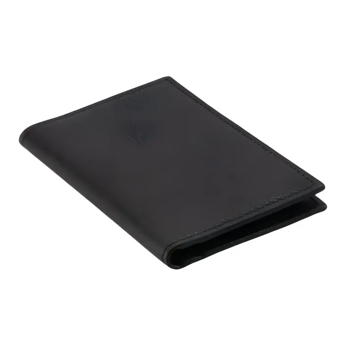 Valextra Calfskin Card Holder Unisex Black-4