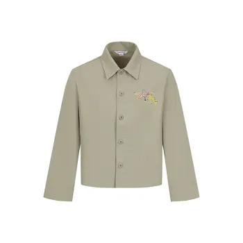 URBAN REVIVO Jackets & Coats Men's Khaki