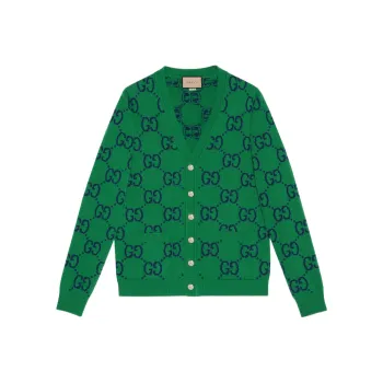 GUCCI Gg Knit Cardigan