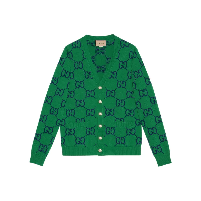 GUCCI Gg Knit Cardigan-0