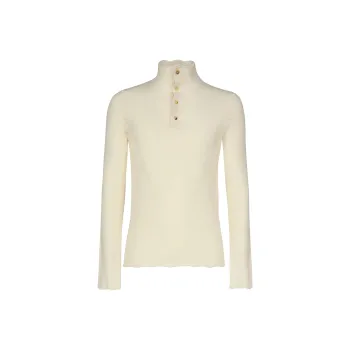 Bottega Veneta High Neck Knitted Top