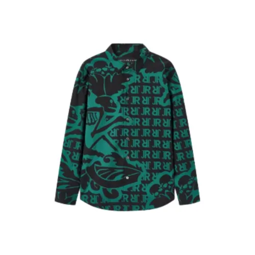 JOHN RICHMOND Shirt Men's Black Positioning Floral