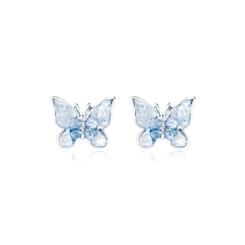 JIAFULAI Alloy Stud Earrings Women's-4