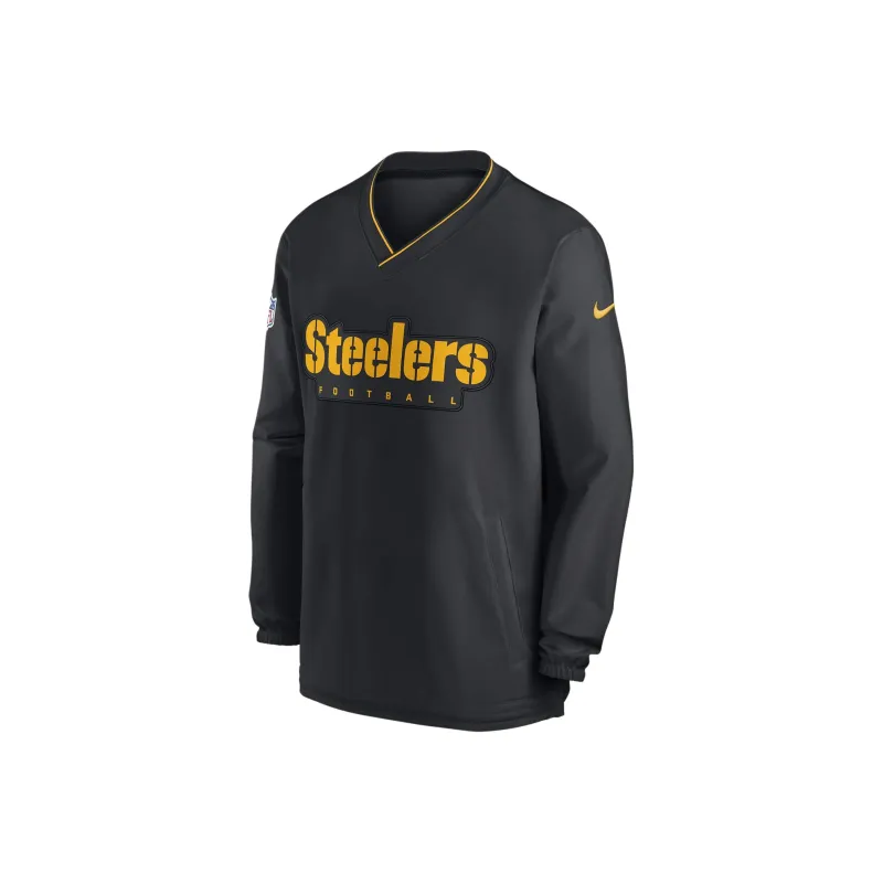 Nike Pittsburgh Steelers Sideline Men's Nike Nfl Long Sleeve Windshirt-0