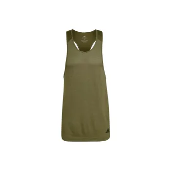 Adidas Tank Tops Men Olive Green