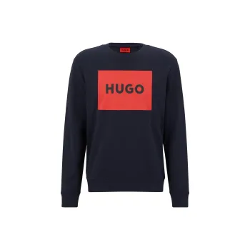 HUGO BOSS Duragol Logo print Cotton terry Sweatshirt