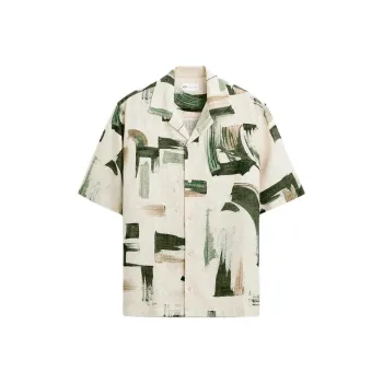 ZARA Shirts Men Green