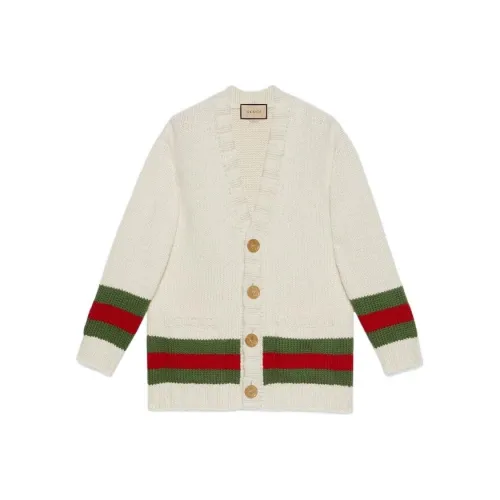 GUCCI Wed Detailed Knitted Cardigan