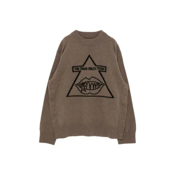 Sacai x Mark Gonzalez Mark Gonzalez Collaboration FW24 Sweater Men's Light Umber