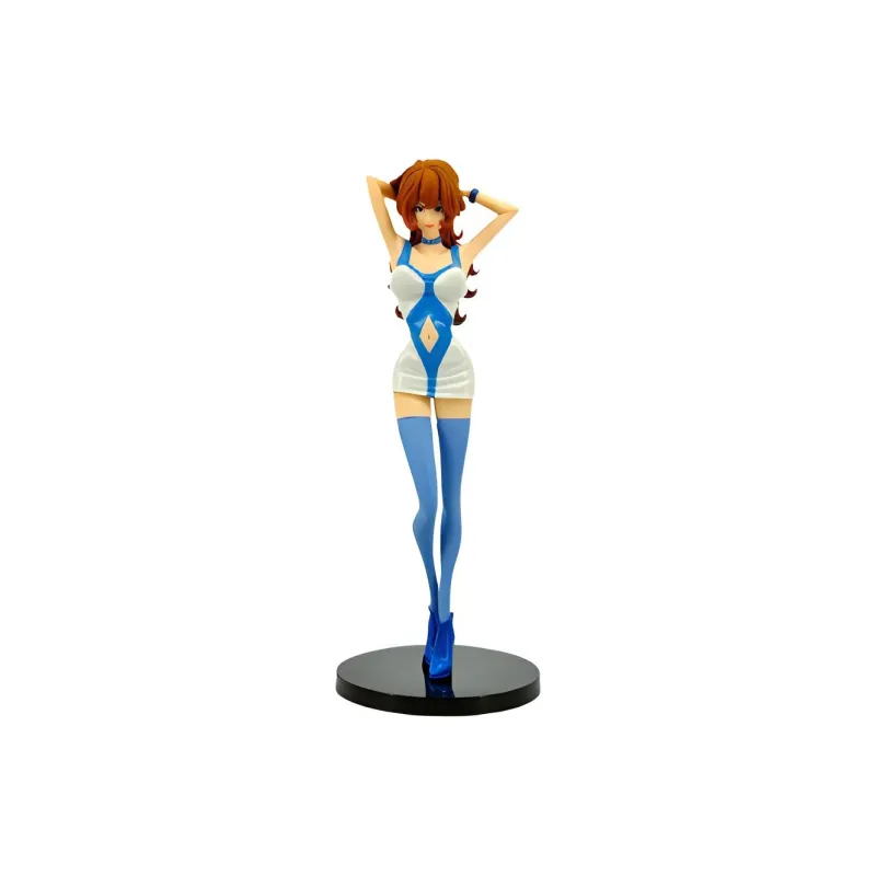 BANPRESTO DXF Lupin III GROOVY BABY SHOT Fujibako, Sky Blue Bonus Gifts 25cm-0