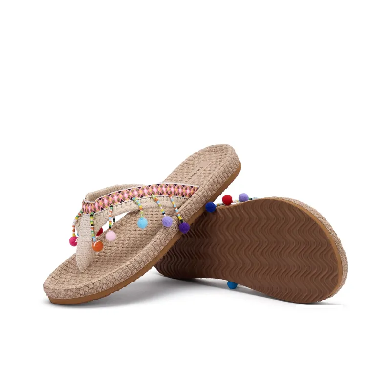 Hotwind Quiet Flip Flops Women's Multicolor-4