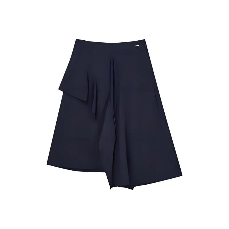 FILA SS24 Casual Short Skirts Women's Rich Ink Blue-1