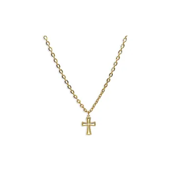 PUENTE Titanium Steel Collarbone Chain Men's