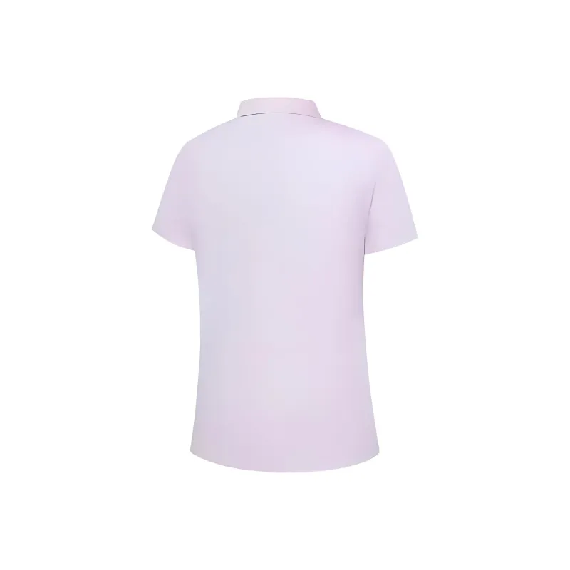 QIAODAN Variety Training Collection Polo Shirt Women's Ice Liquid Purple-1