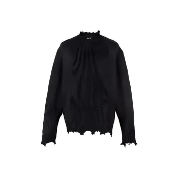 C2H4 Arc Sculpture Knit Sweater