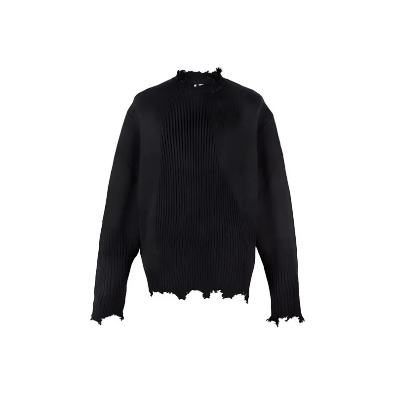 C2H4 Arc Sculpture Knit Sweater-0