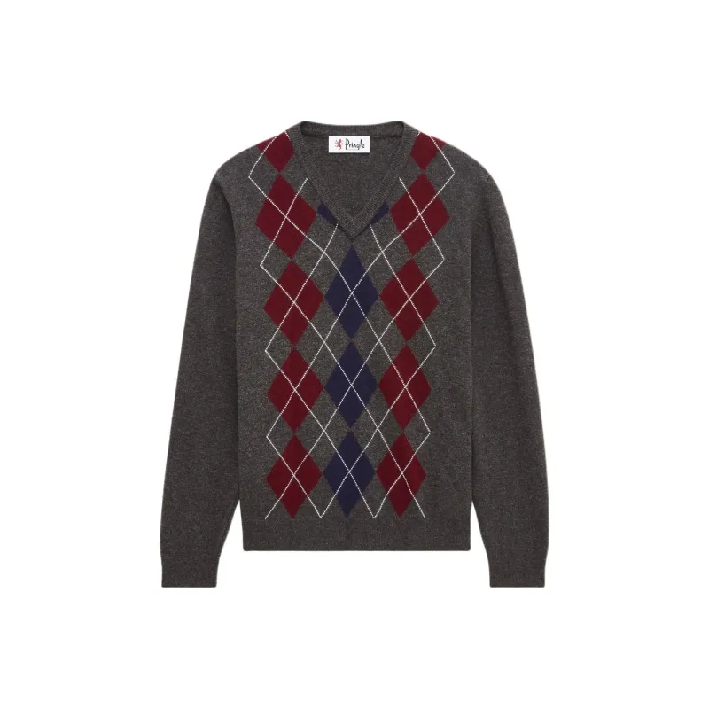 Pringle Of Scotland Argyle Cashmere Jumper-0