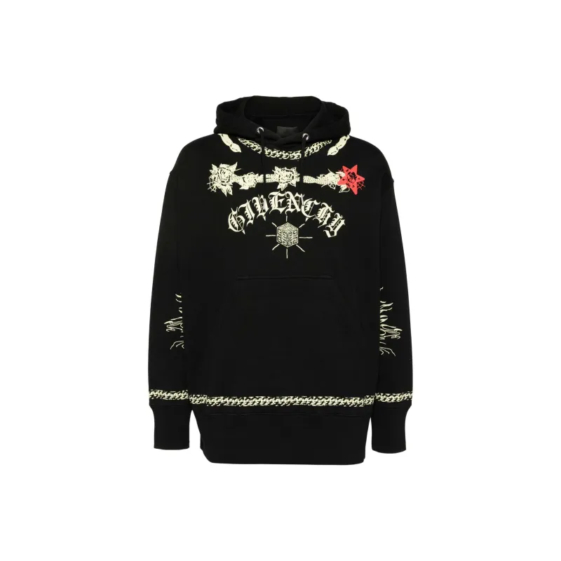 Givenchy Graphic print Hoodie-0