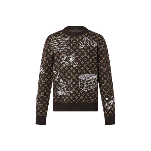 LOUIS VUITTON Sweater Men's Brown