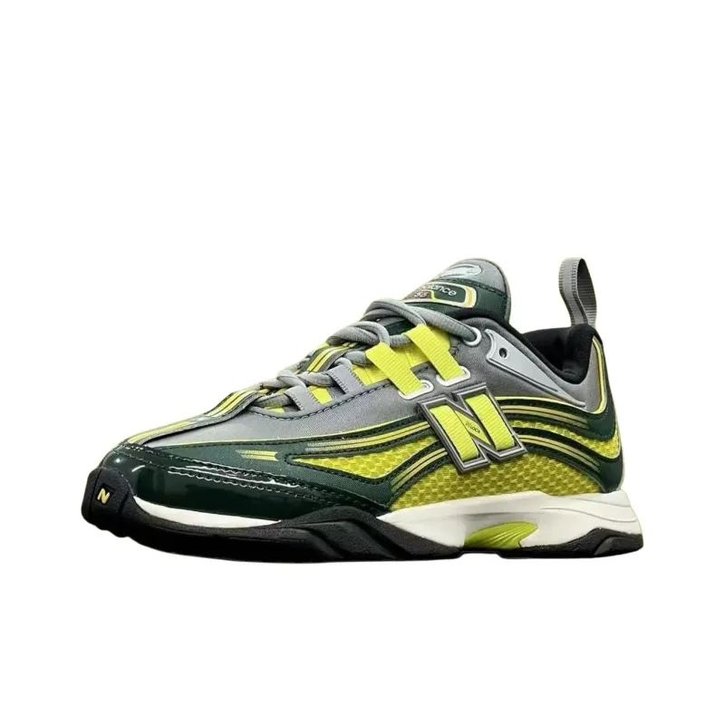 AIME LEON DORE x New Balance RC56 Anti Slip Wear Resistant Low Top Casual Running Shoes Unisex Green Gray-1