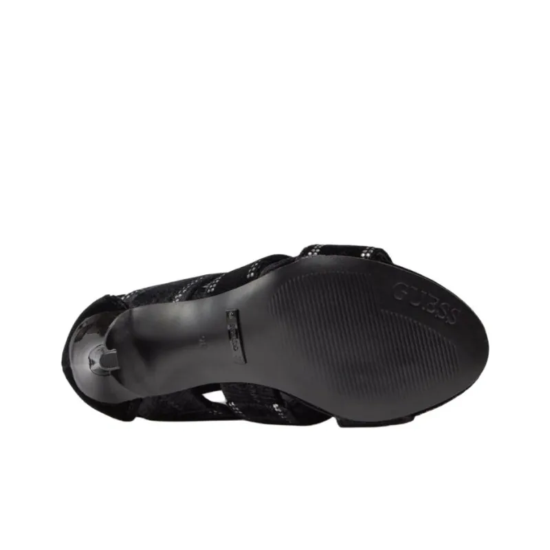 GUESS Adiani One Strap Sandals Women's Black-4