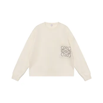 LOEWE Anagram Pocket Cotton And Viscose Sweater