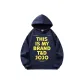 Navy Blue Fleece-Lined (Yellow Text)