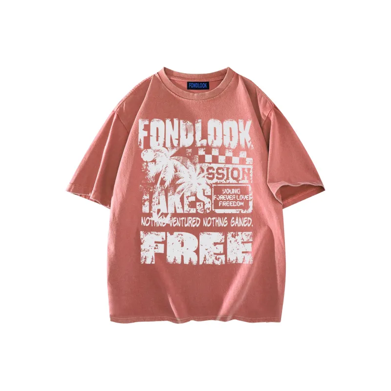 FONDLOOK T Shirts Unisex-16