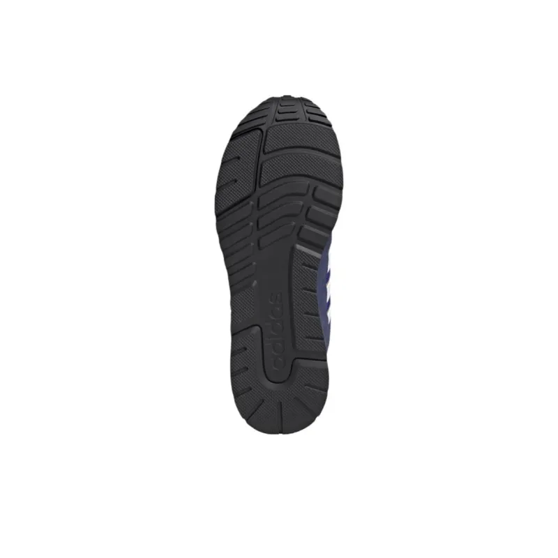 Adidas Run 80s Anti-Slip Wear-Resistant Low-Top Running Shoes Men's Blue-4