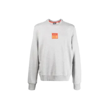 DIESEL Sweaters Men Gray