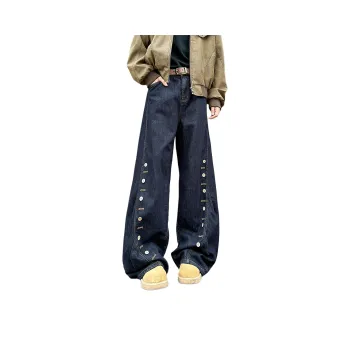 TESTUNG Jeans Unisex Vintage Blue