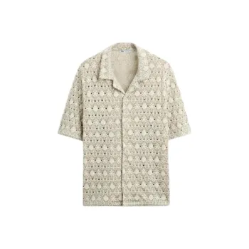 ZARA Shirts Men Nude/Green