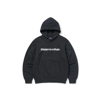 Thisisneverthat FW24 T Logo LT Hoodie Sweatshirt Unisex Navy